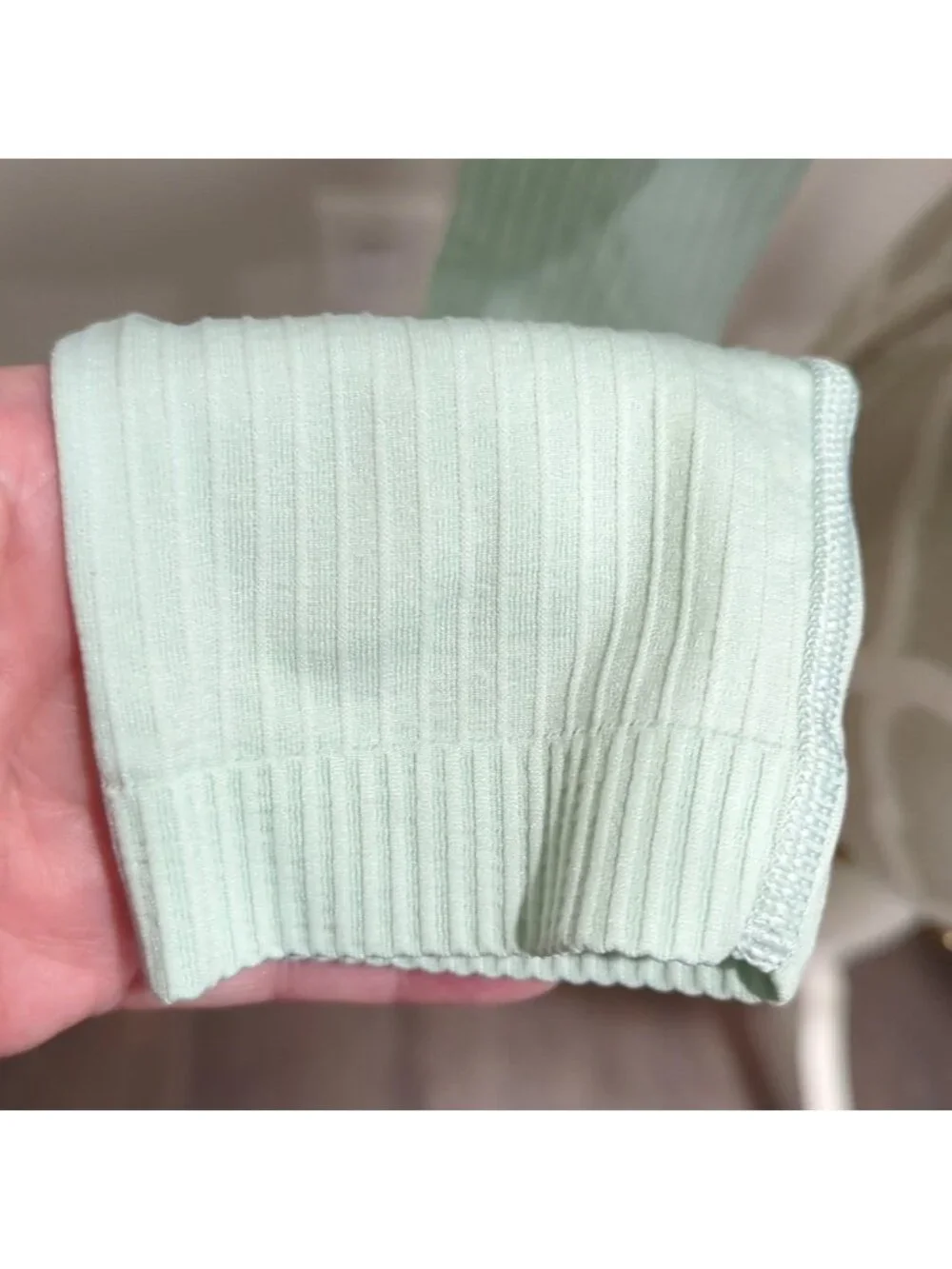 Lululemon Ebb to Street Long Sleeve Delicate Mint like new